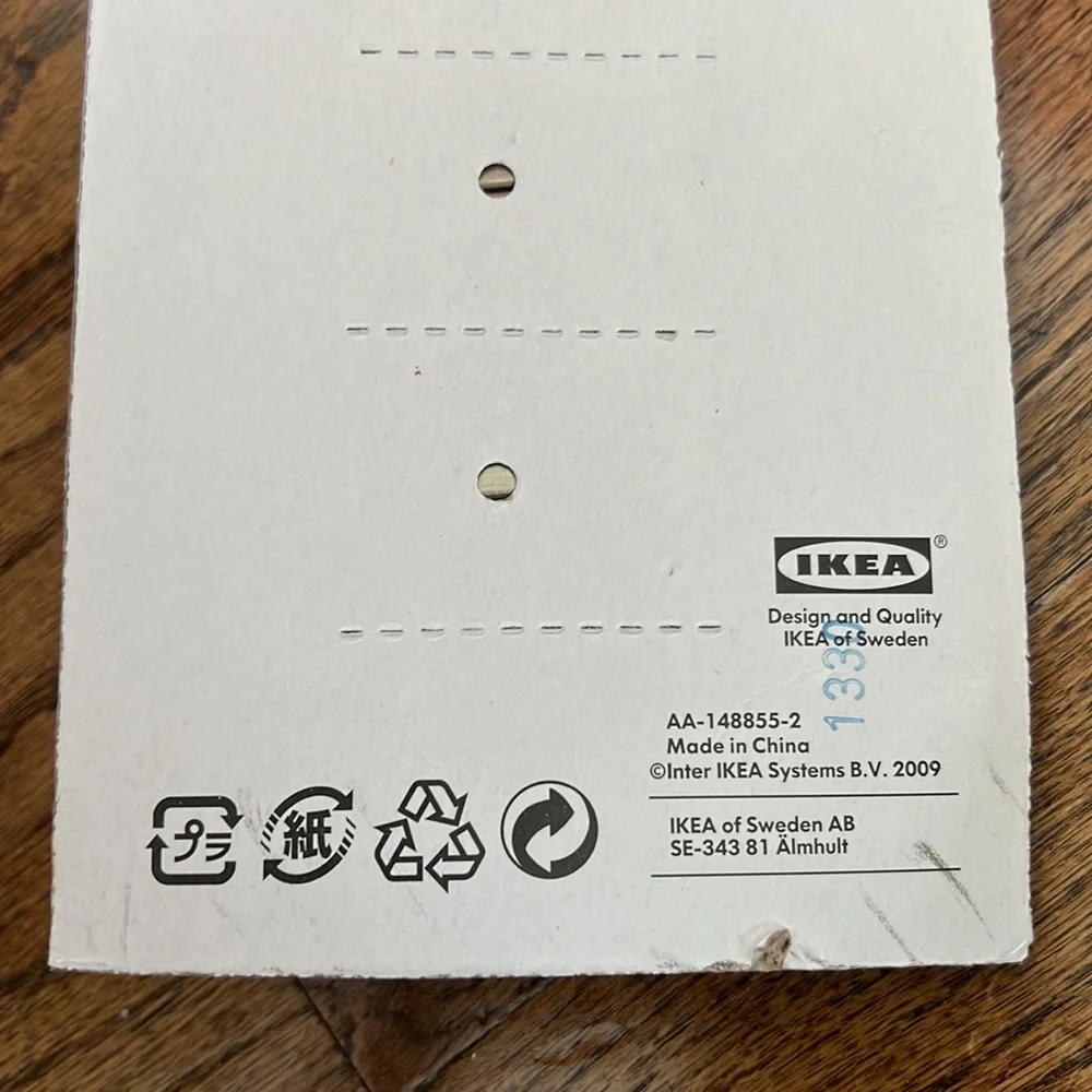 NIP Set of 4 IKEA Blecka hooks